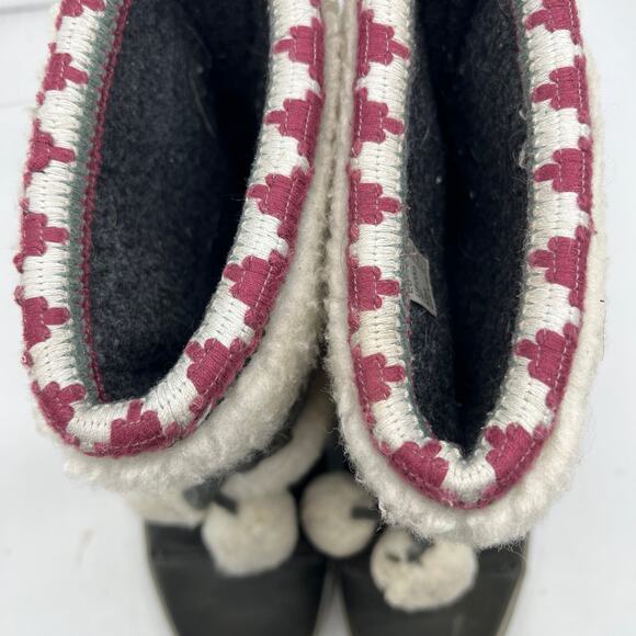 Helly Hansen Iskoras Boots Womens 7.5 Faux Fur Waterproof Leather Snow - Picture 5 of 9